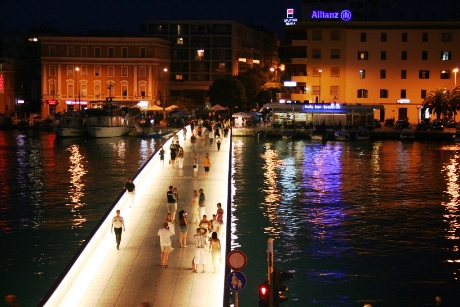 Zadar by night 